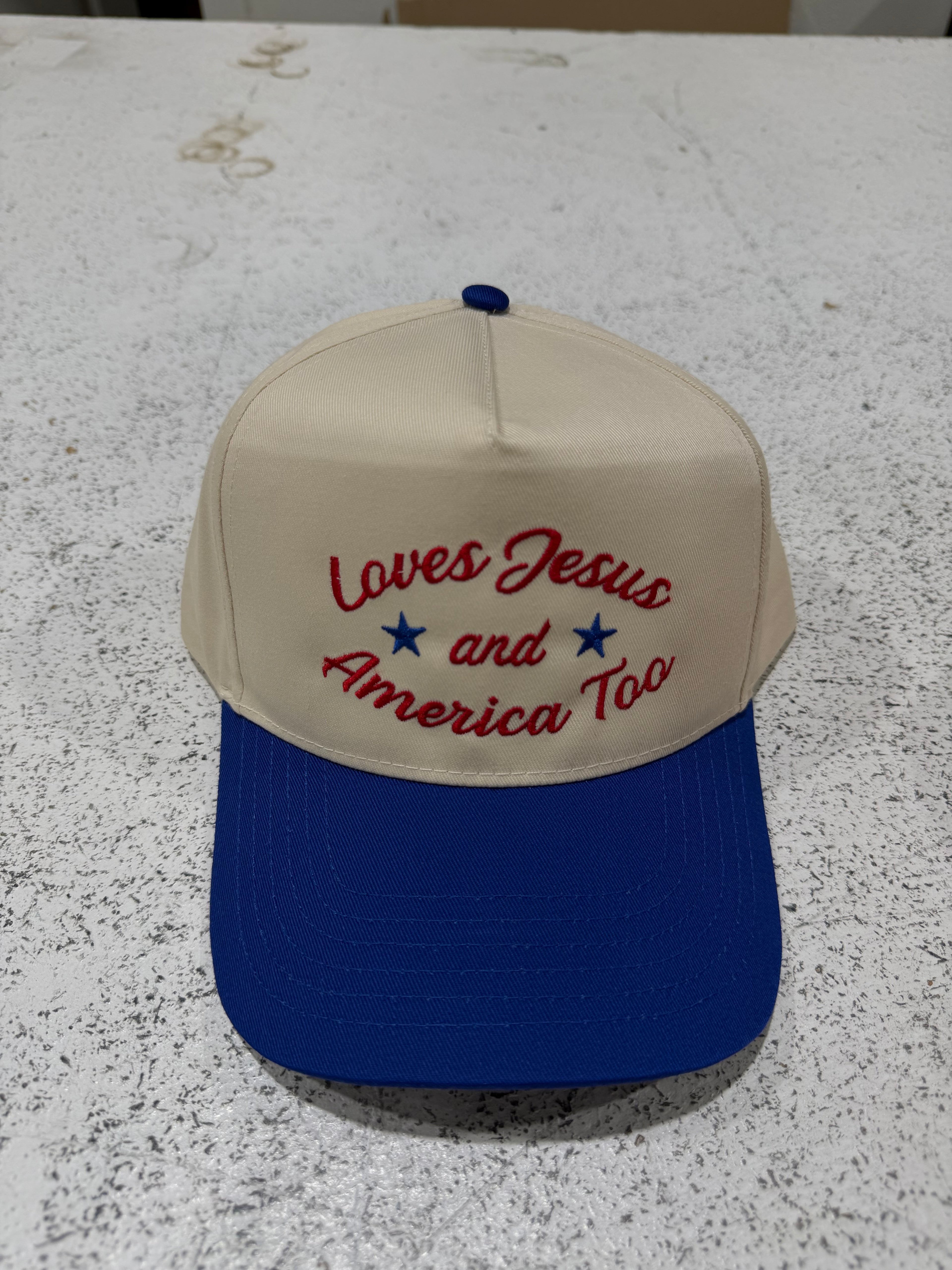 LOVES JESUS AND AMERICA TOO