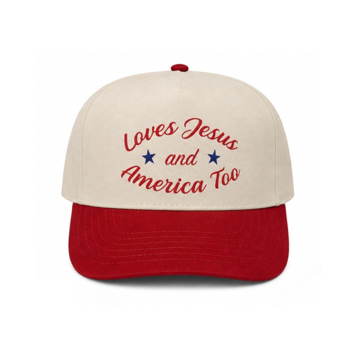 LOVES JESUS AND AMERICA