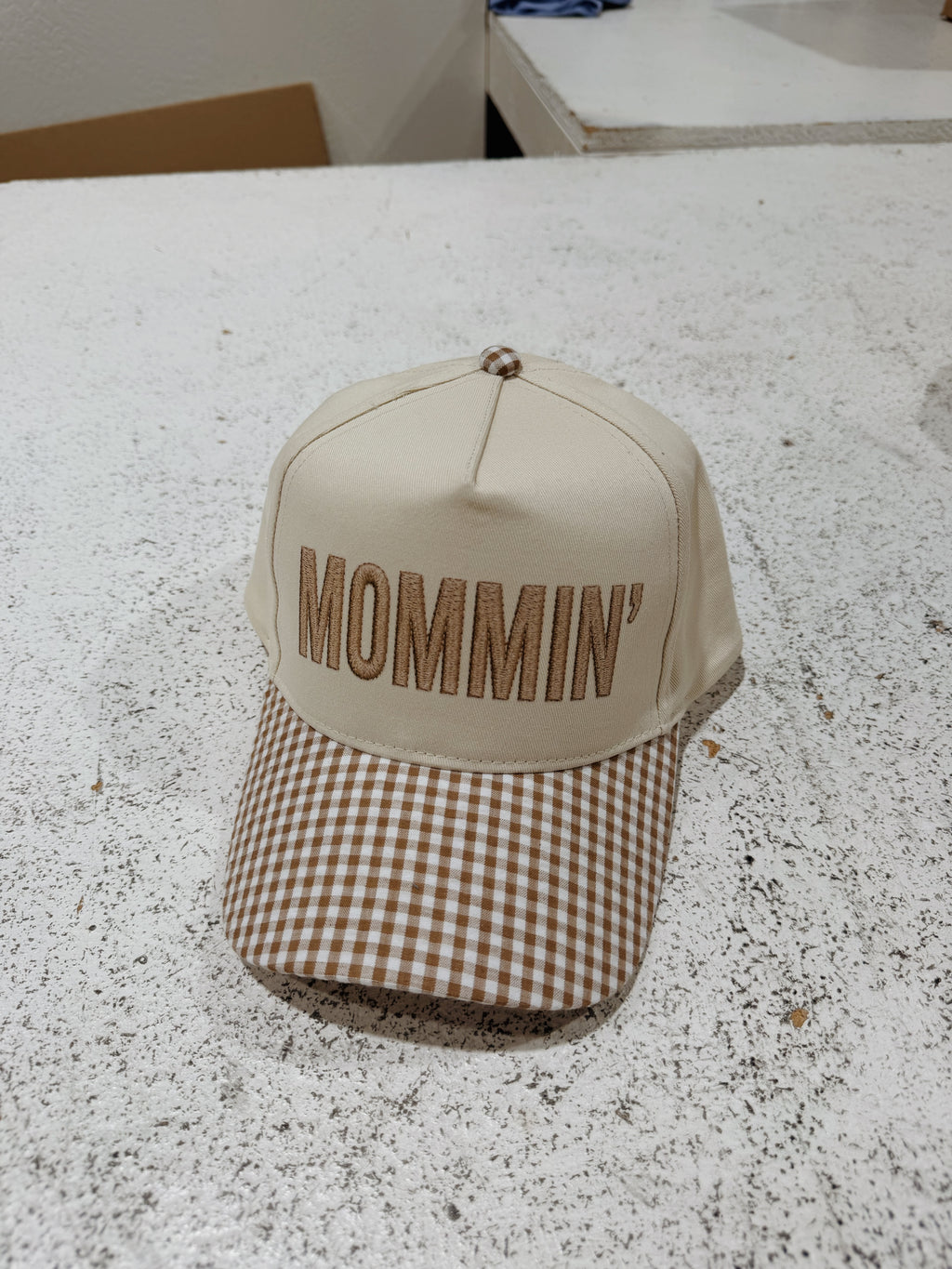 MOMMIN” GINGHAM