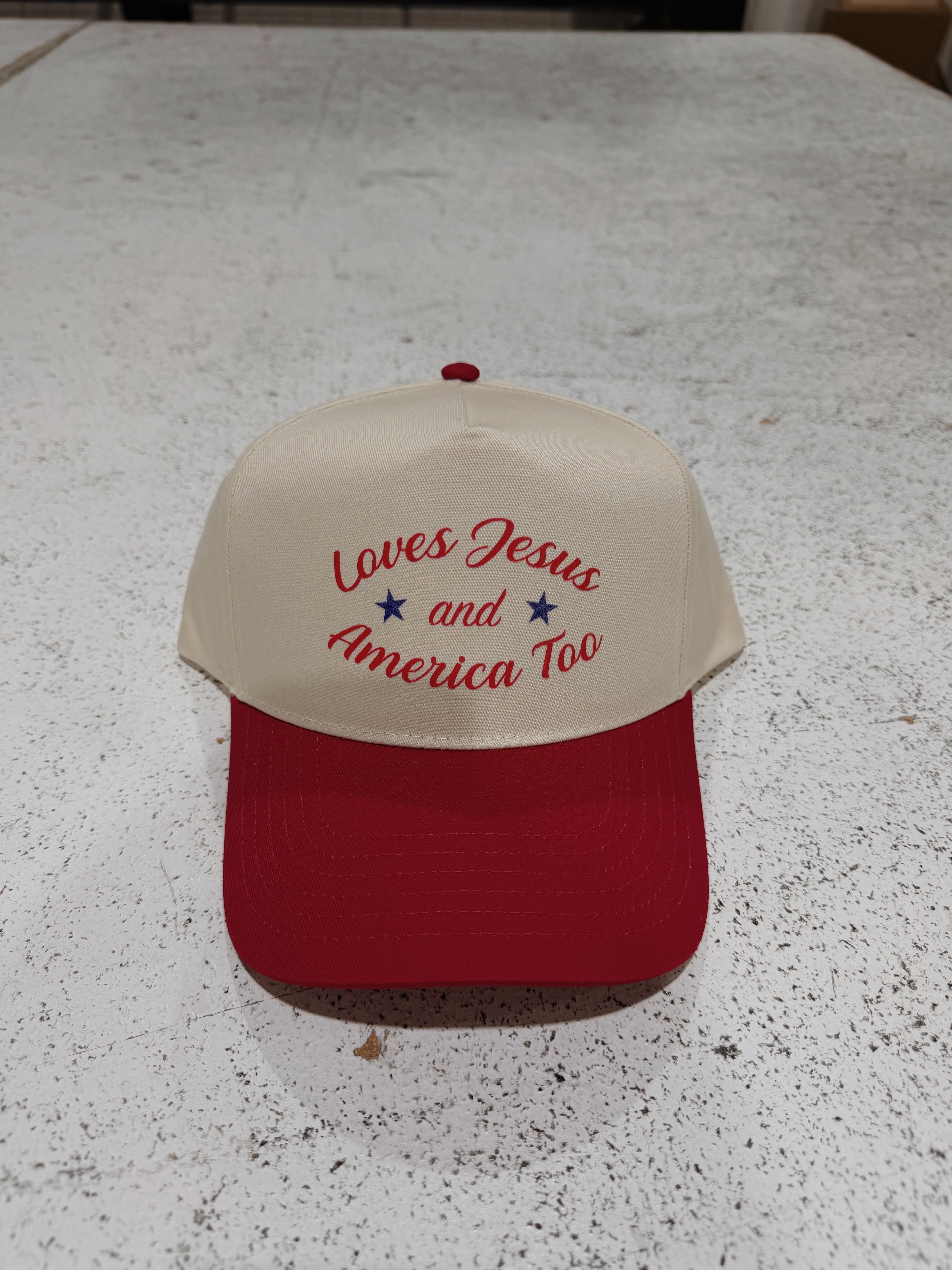 LOVES JESUS AND AMERICA