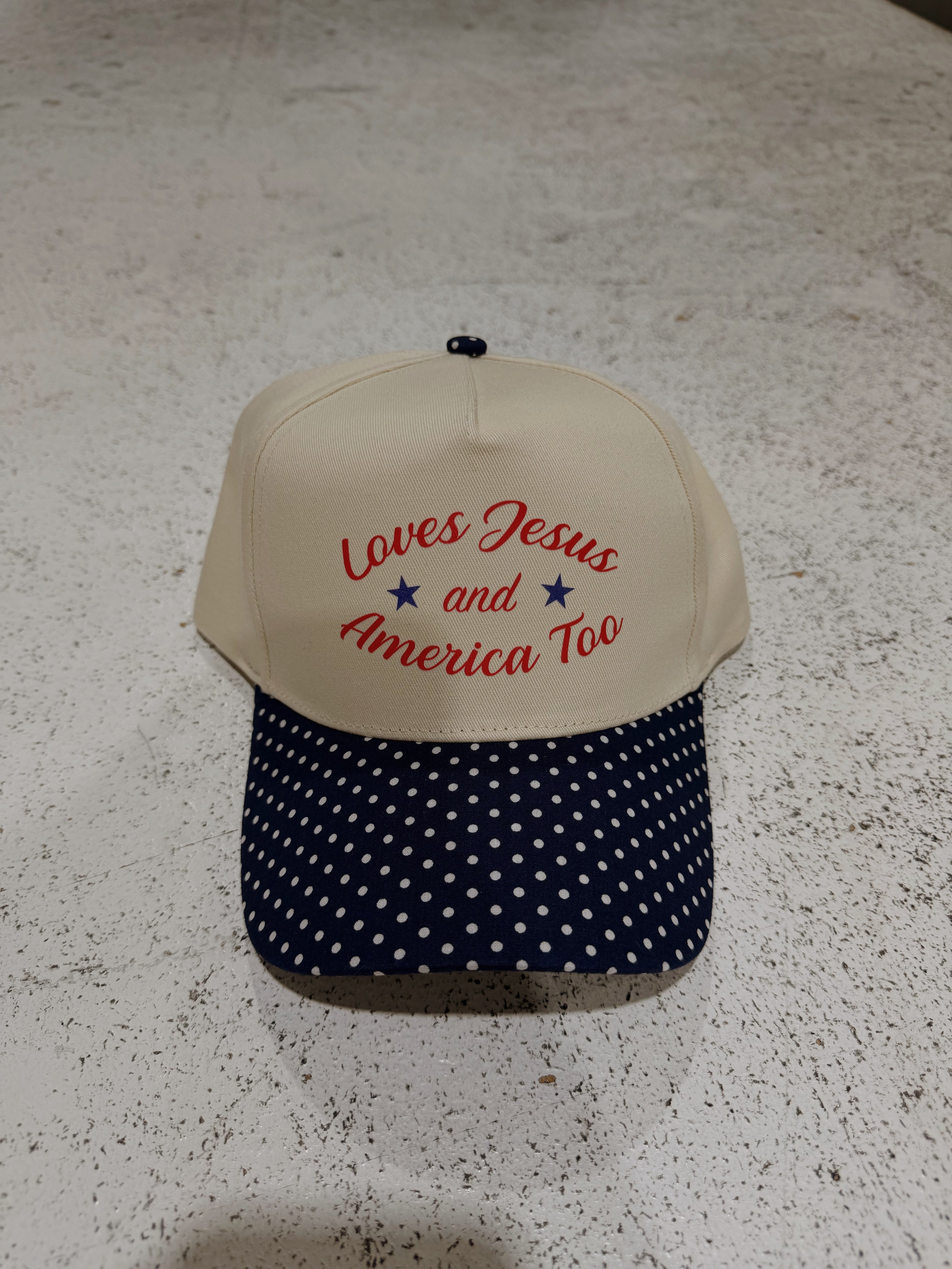 LOVES JESUS AND AMERICA