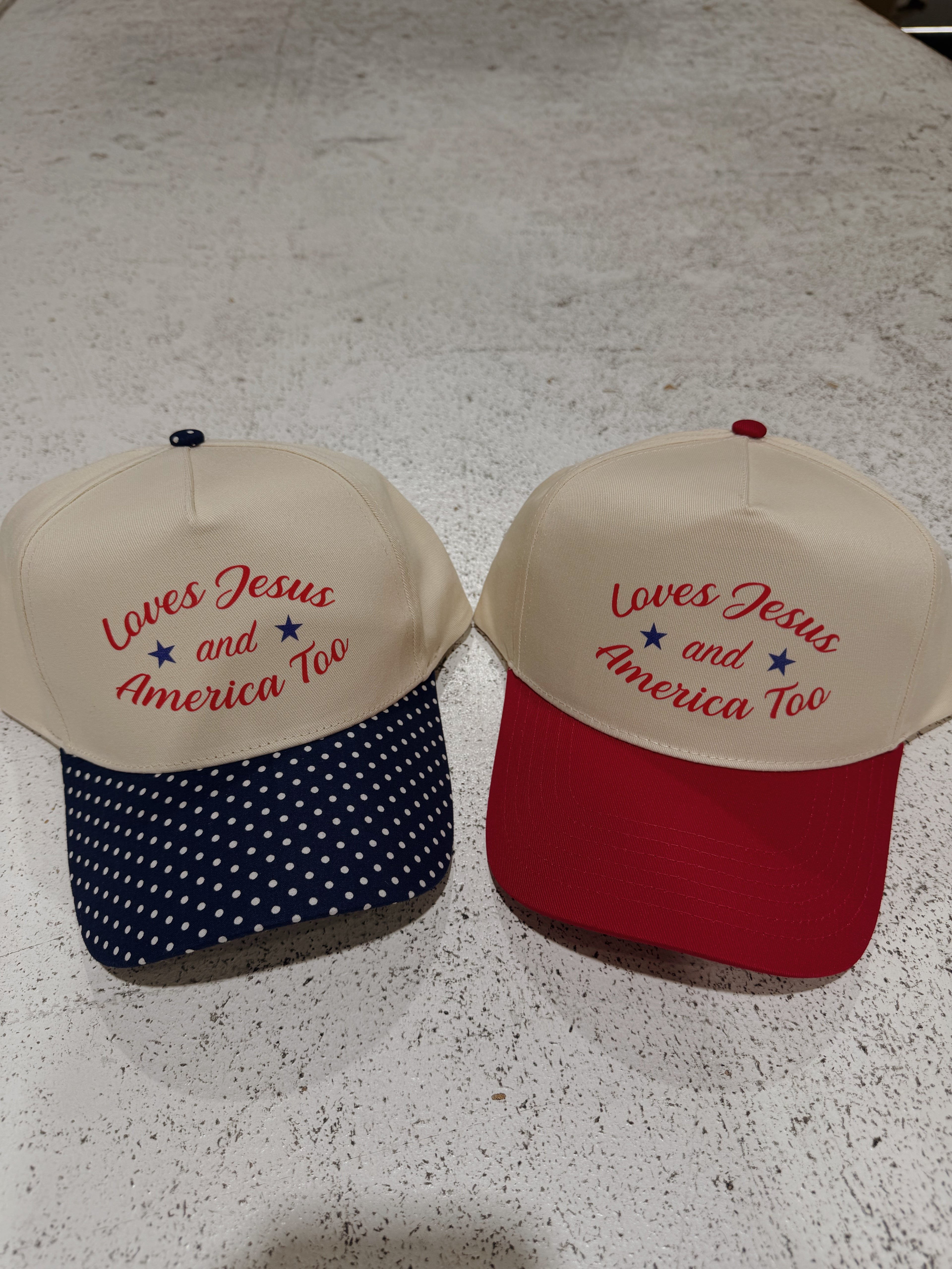 LOVES JESUS AND AMERICA