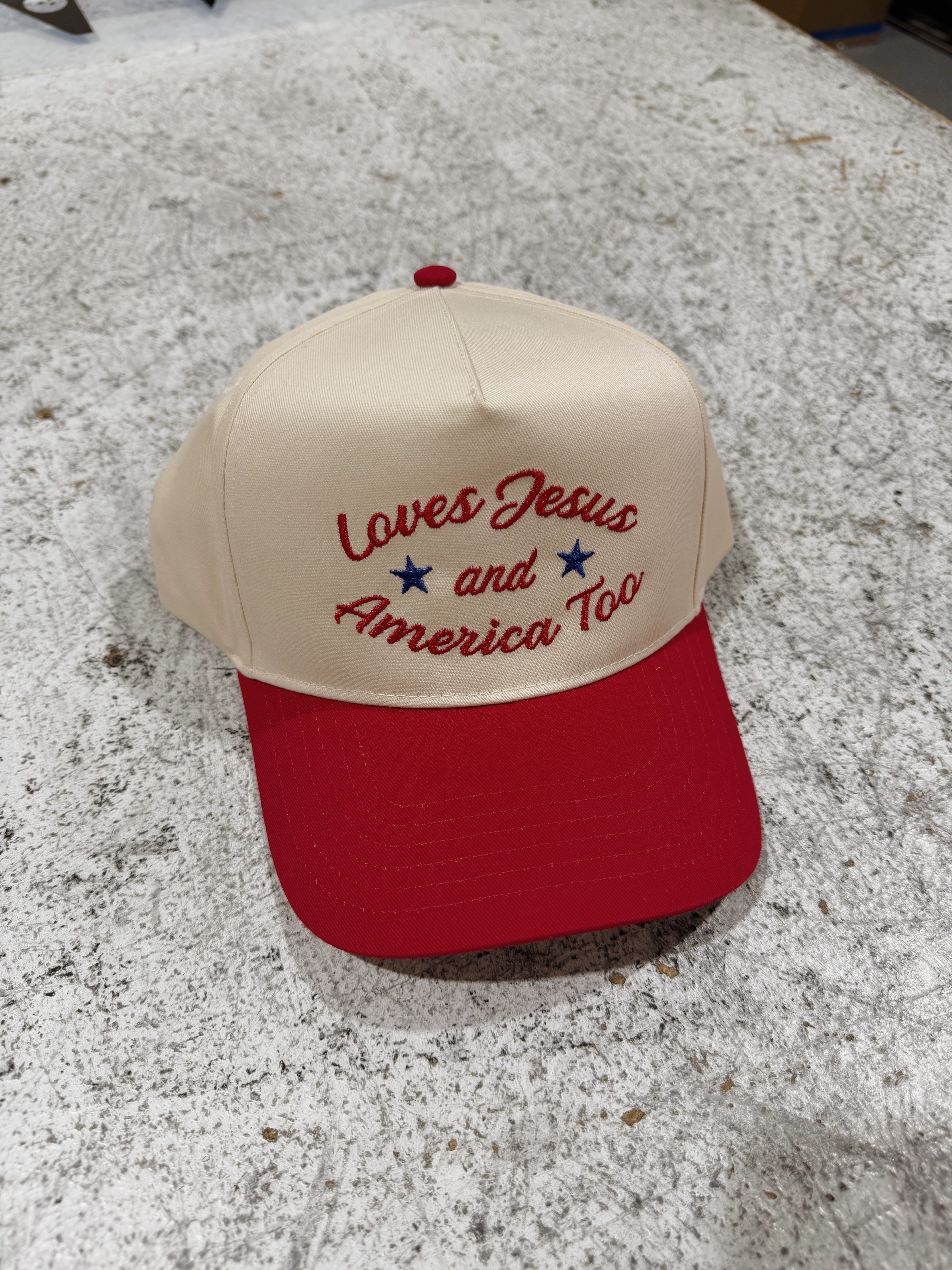 LOVES JESUS AND AMERICA TOO